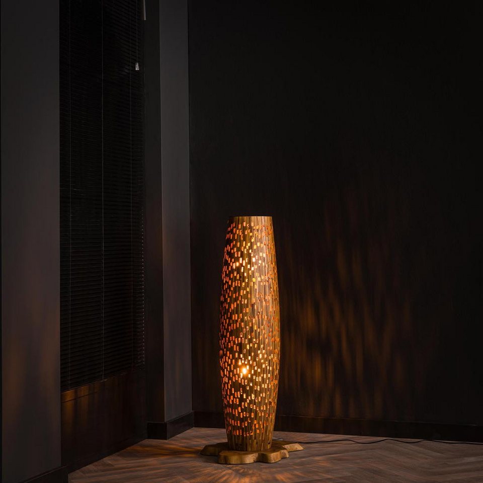 Japandi Stehlampe Natur