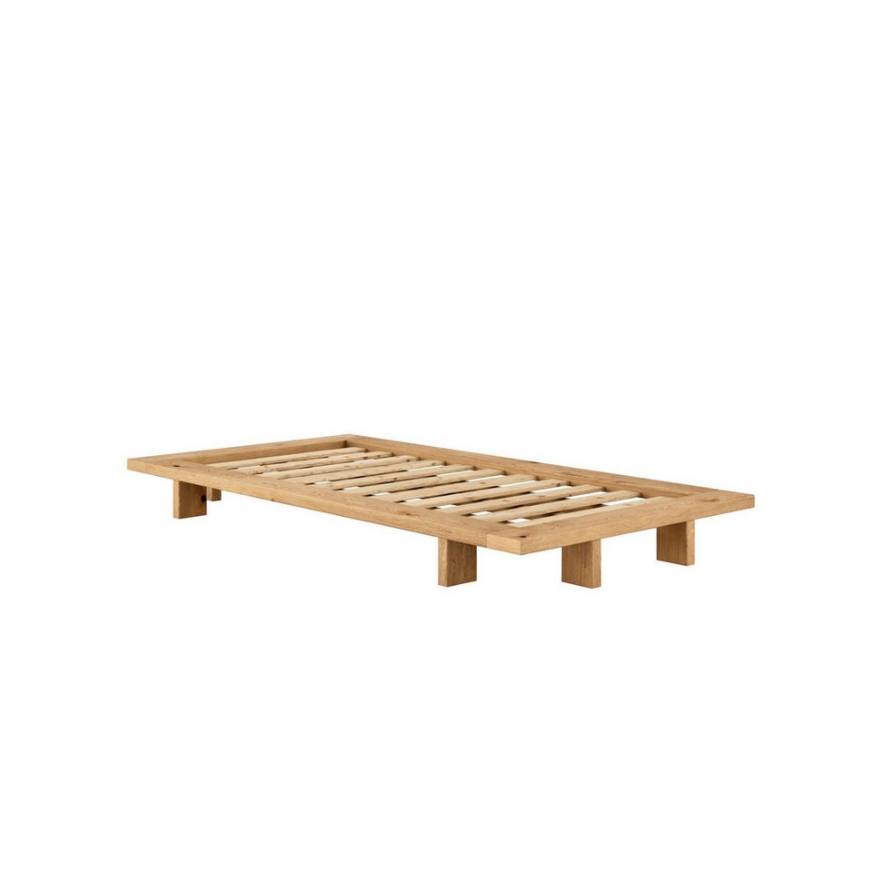 Japandi Futonbett aus massiver Eiche