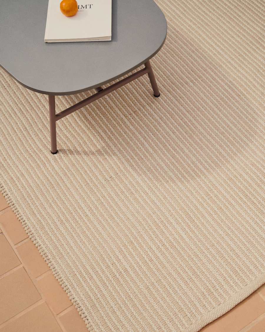 Teppich Japandi Beige 160x230 cm