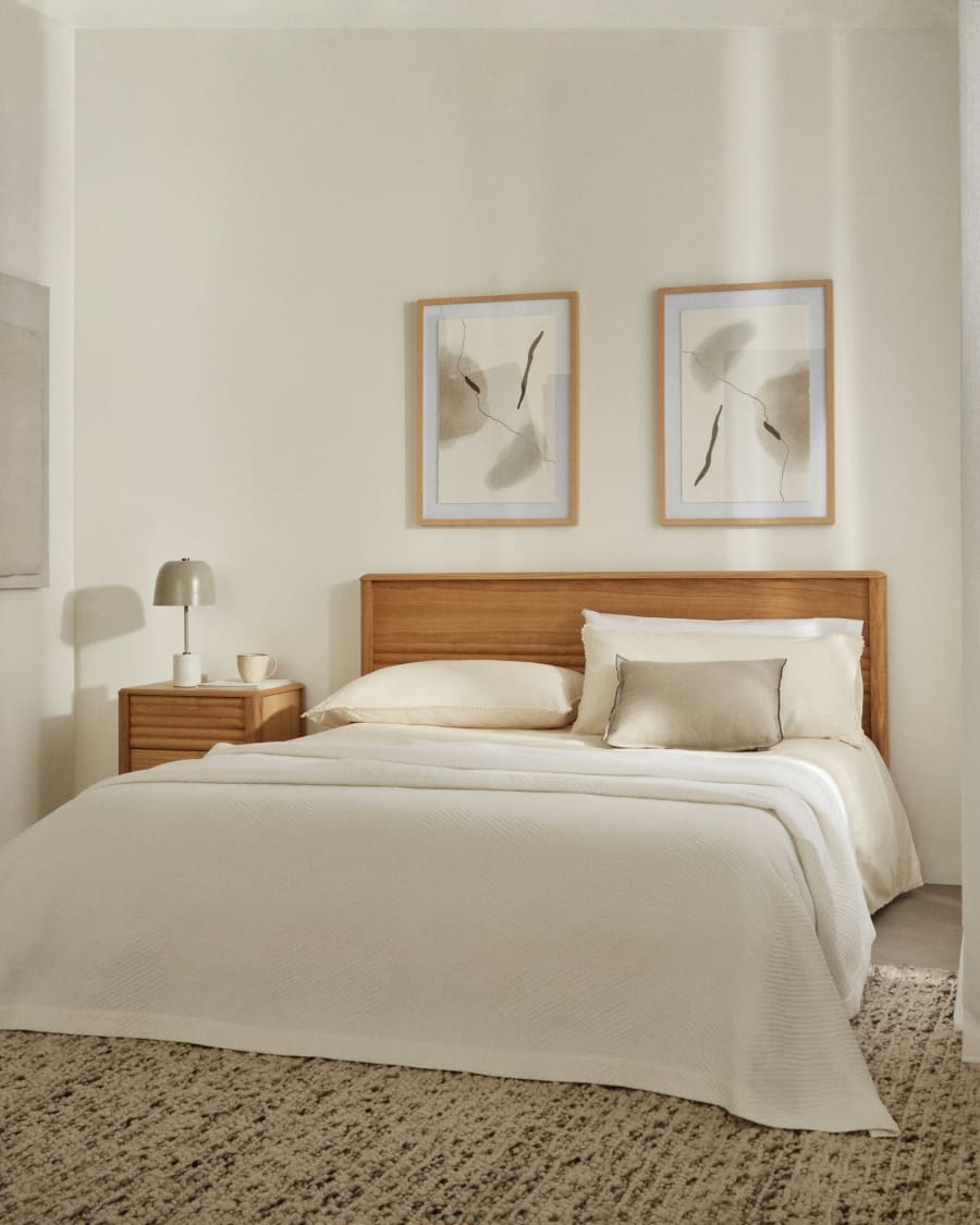 Japandi Holz Bettgestell