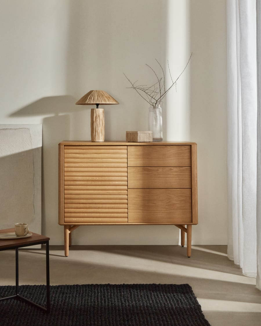 Kleines Japandi Sideboard