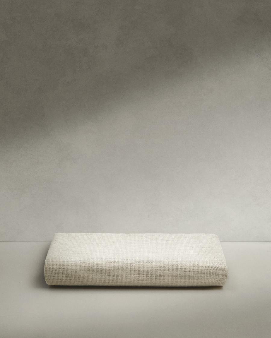 Polsterbank-Bezug Japandi Beige Chenille