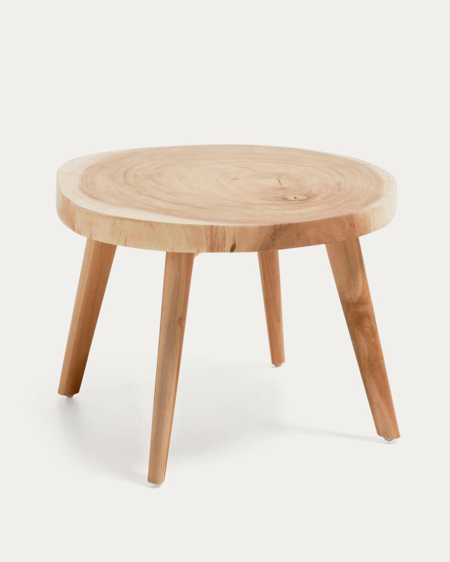 Beistelltisch Japandi Rund 65 cm