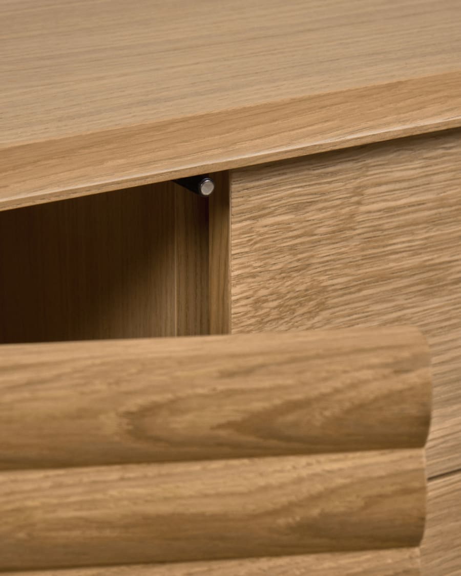 Japandi Holz Sideboard