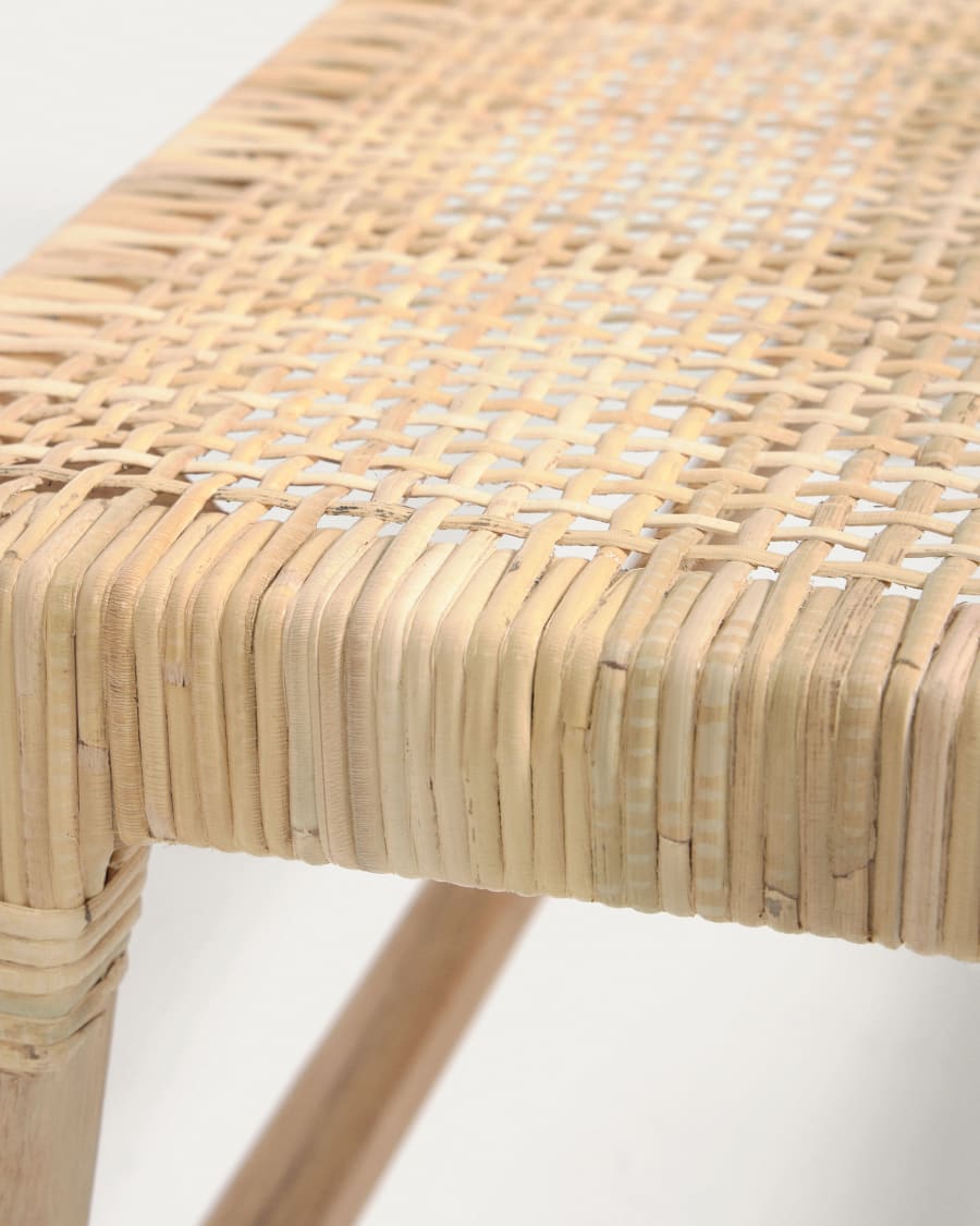 Japandi Rattan Sitzbank