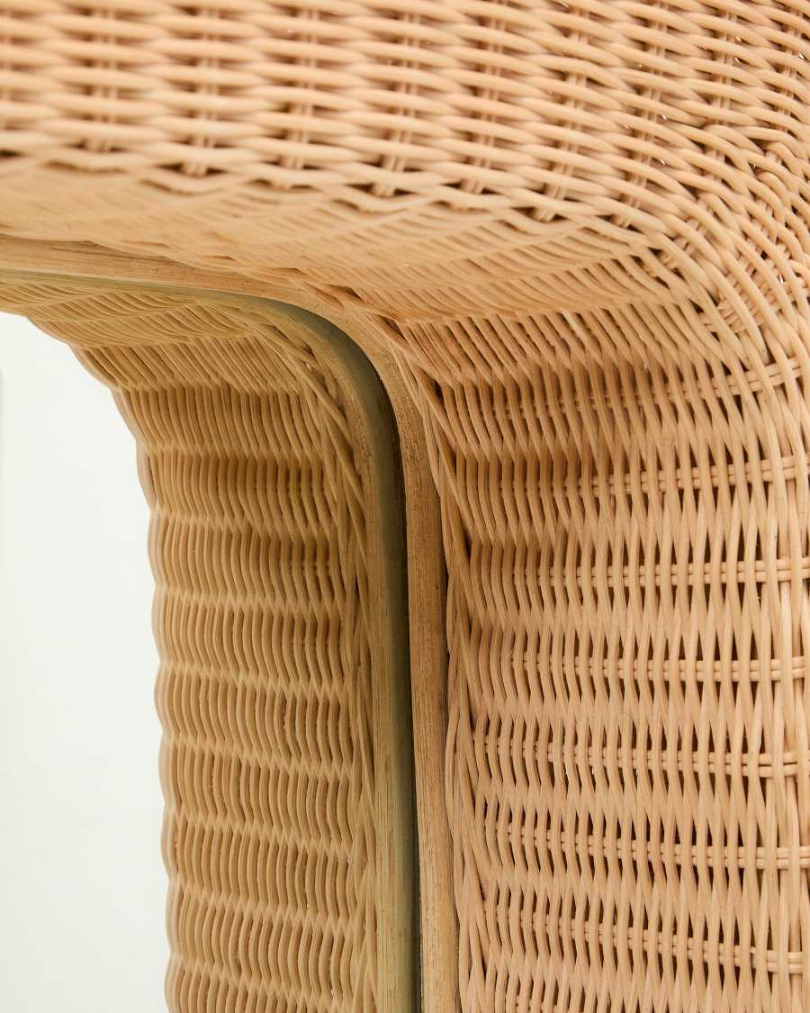Spiegel Japandi Rattan 58x120 cm
