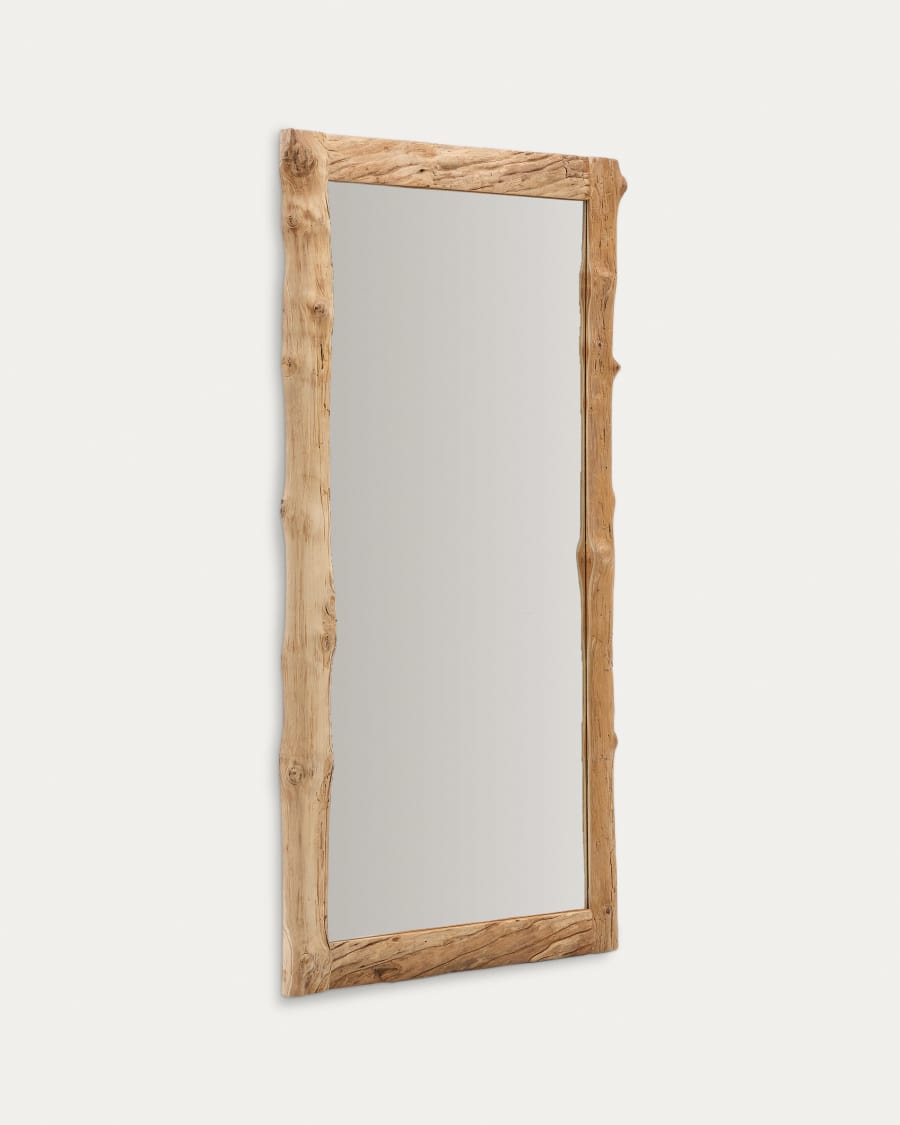 Spiegel Japandi Holz 105 x 200 cm