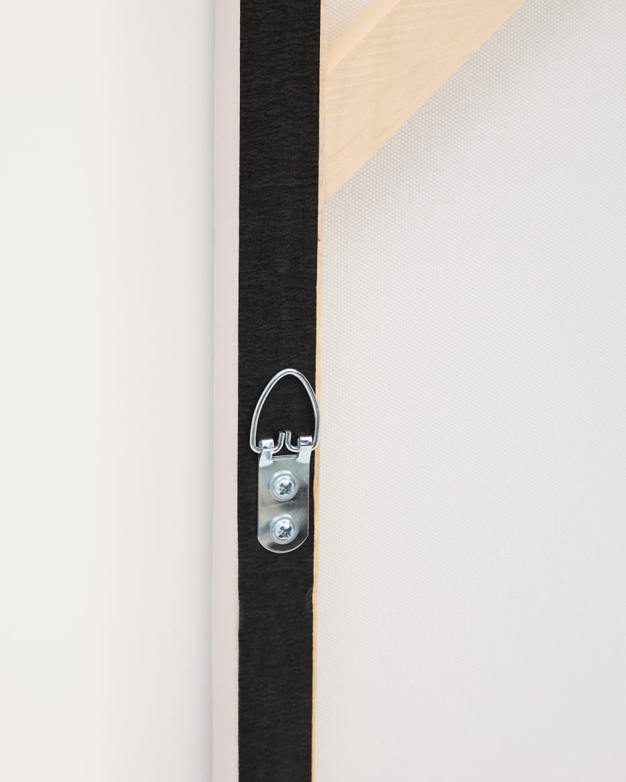 Braun Abstrakt Japandi Leinwand