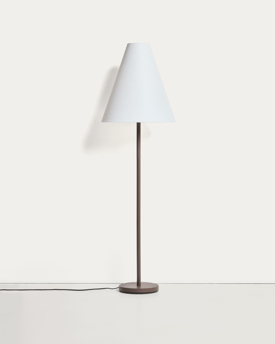 Stehlampe Japandi Metall Antikbraun