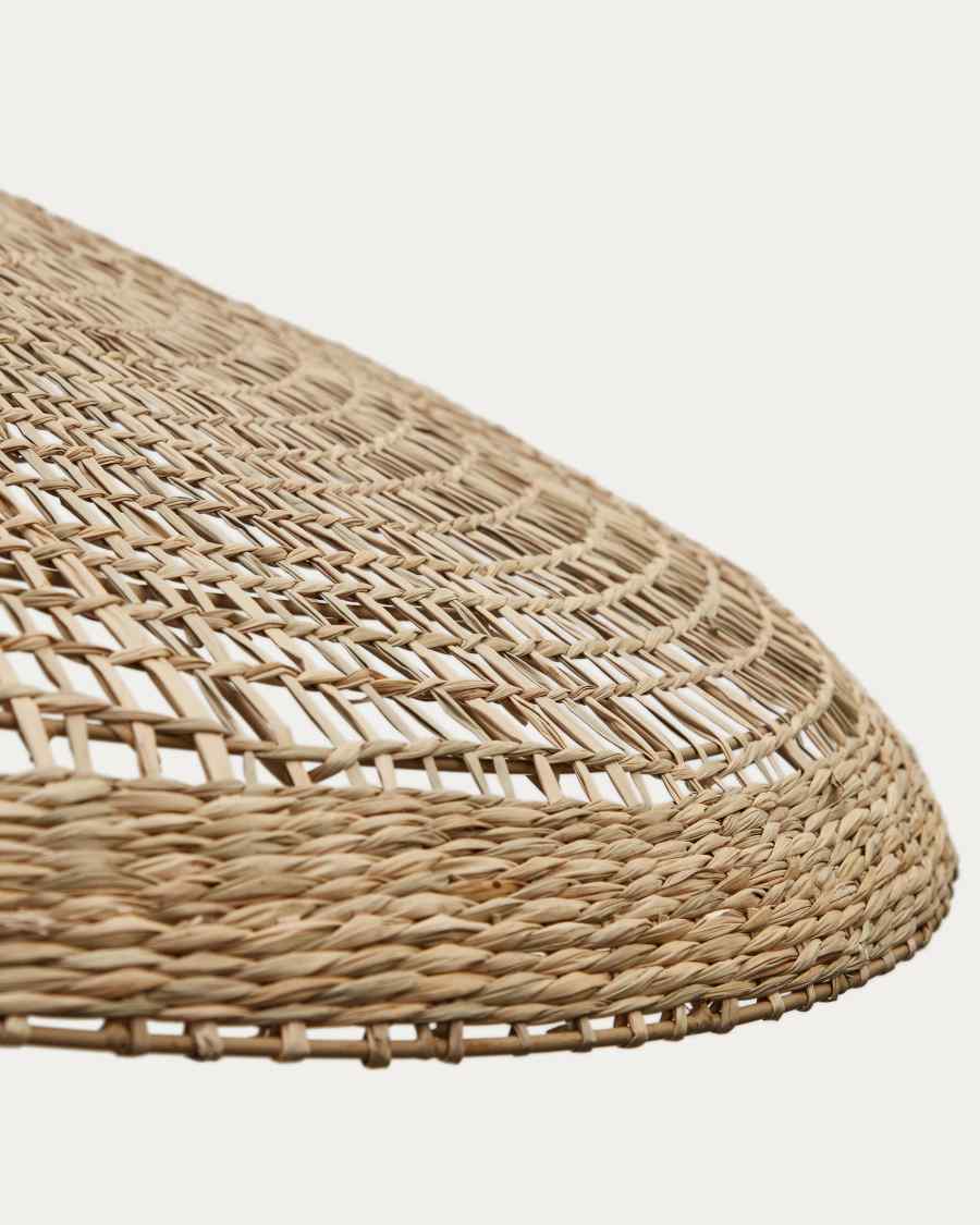 Pendelleuchte Japandi Naturfasern 100 cm
