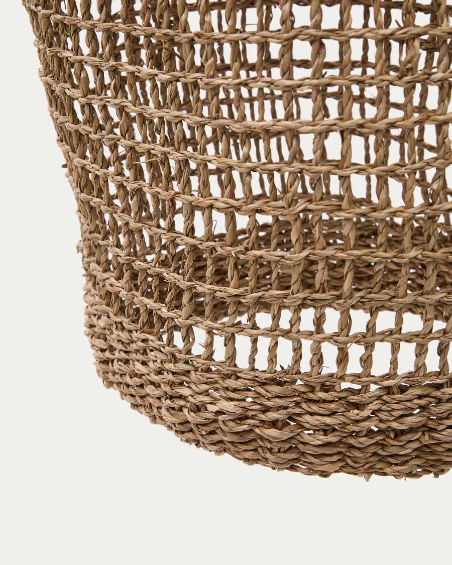 Deckenleuchte Lampenschirm Japandi Rattan Natur 27 cm