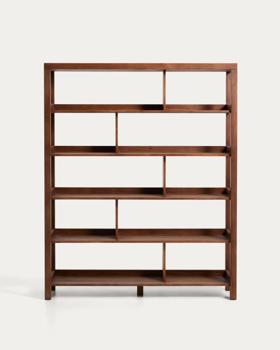 Regal im Japandi-Stil aus Akazienholz 150x185 cm