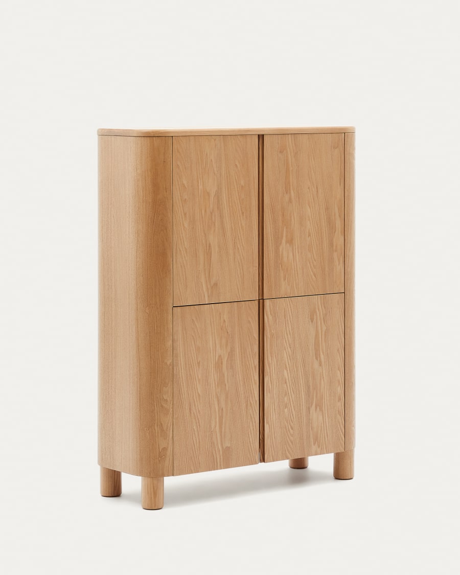 Hohes Japandi Sideboard