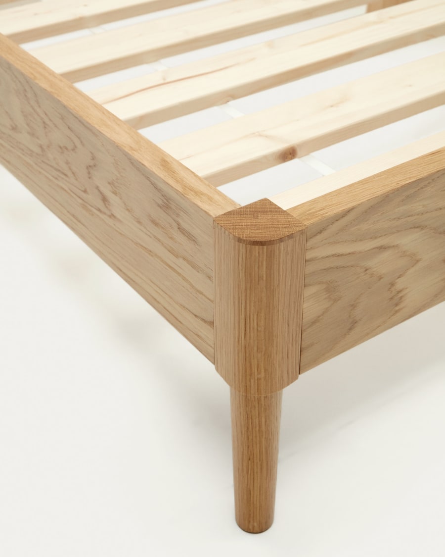 Japandi Holz Bettgestell