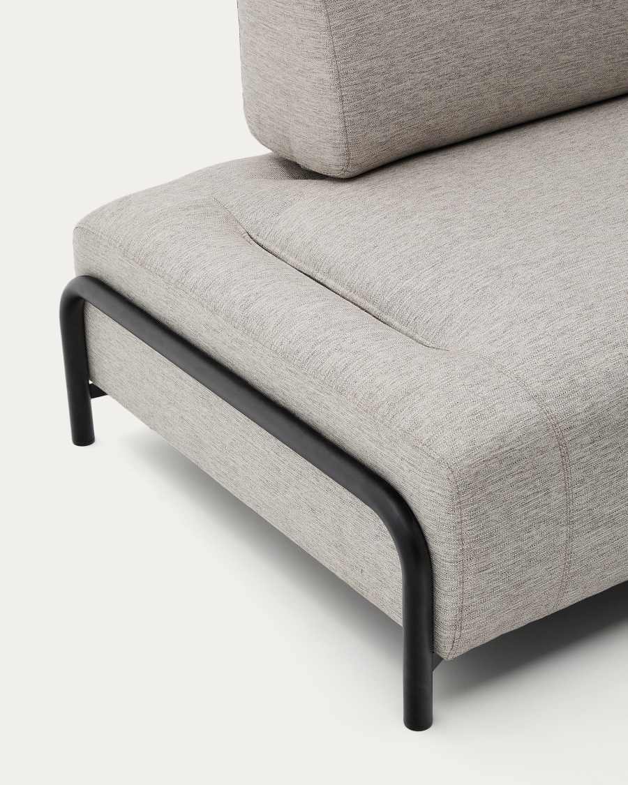 Modulsofa Japandi Beige Grau