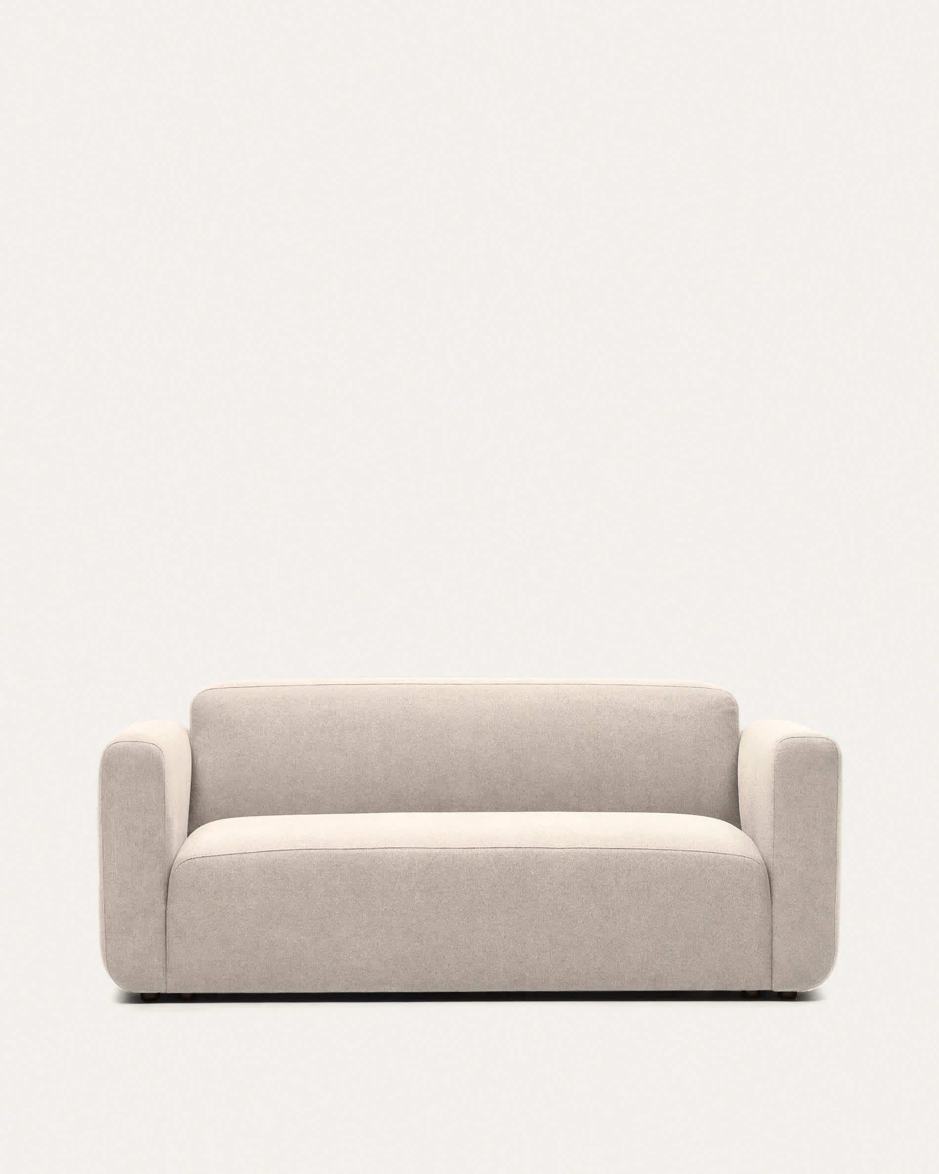 Modulares Japandi Sofa Beige 2-Sitzer