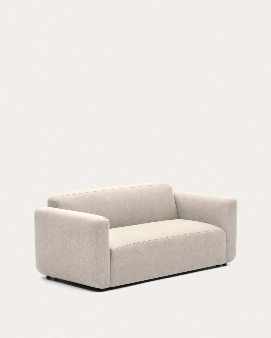 Modulares Japandi Sofa Beige 2-Sitzer