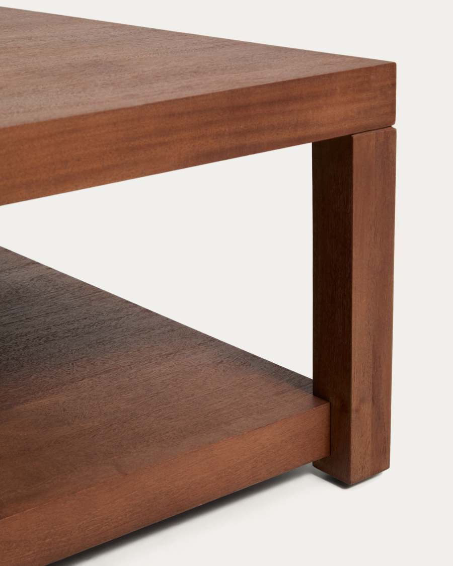 Beistelltisch Japandi Akazienholz 90x90 cm