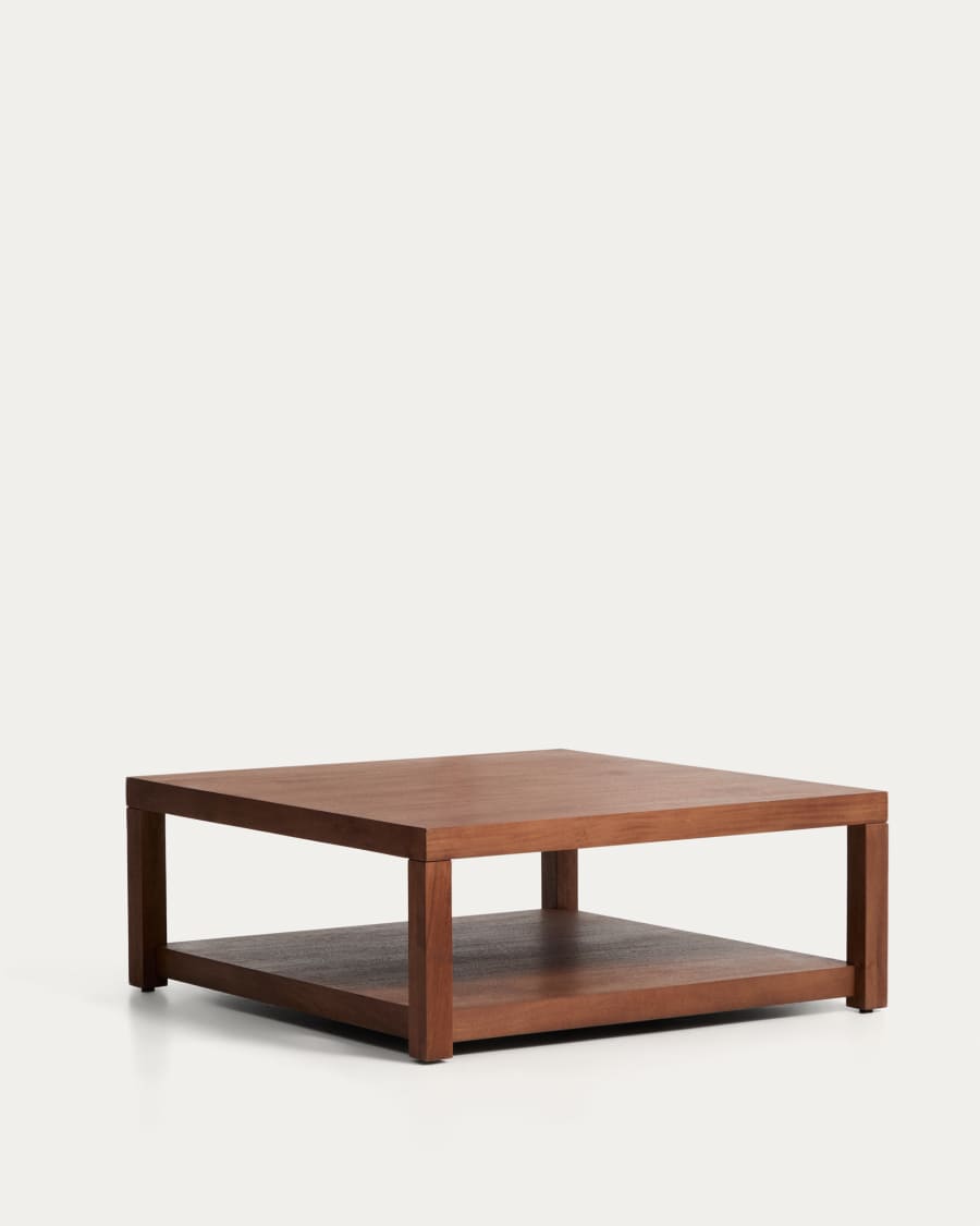 Beistelltisch Japandi Akazienholz 90x90 cm