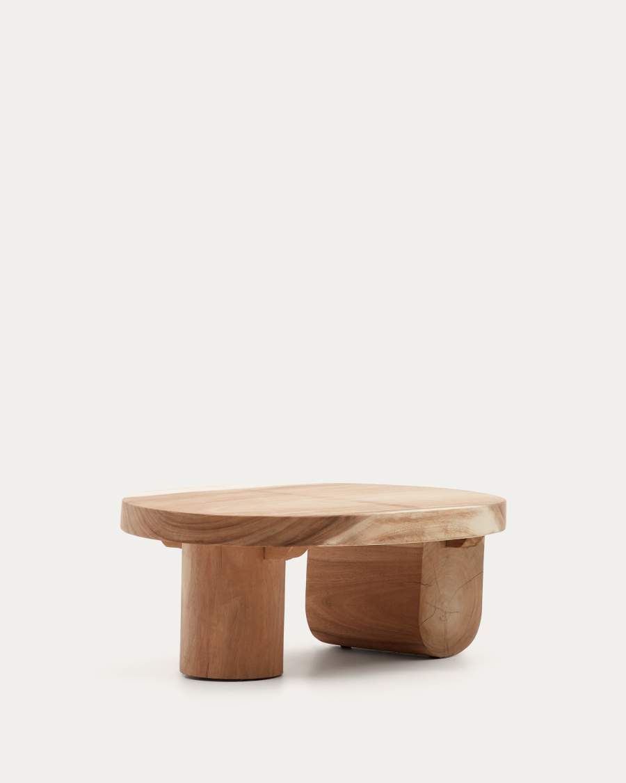 Couchtisch Japandi Mungurholz 90x60 cm
