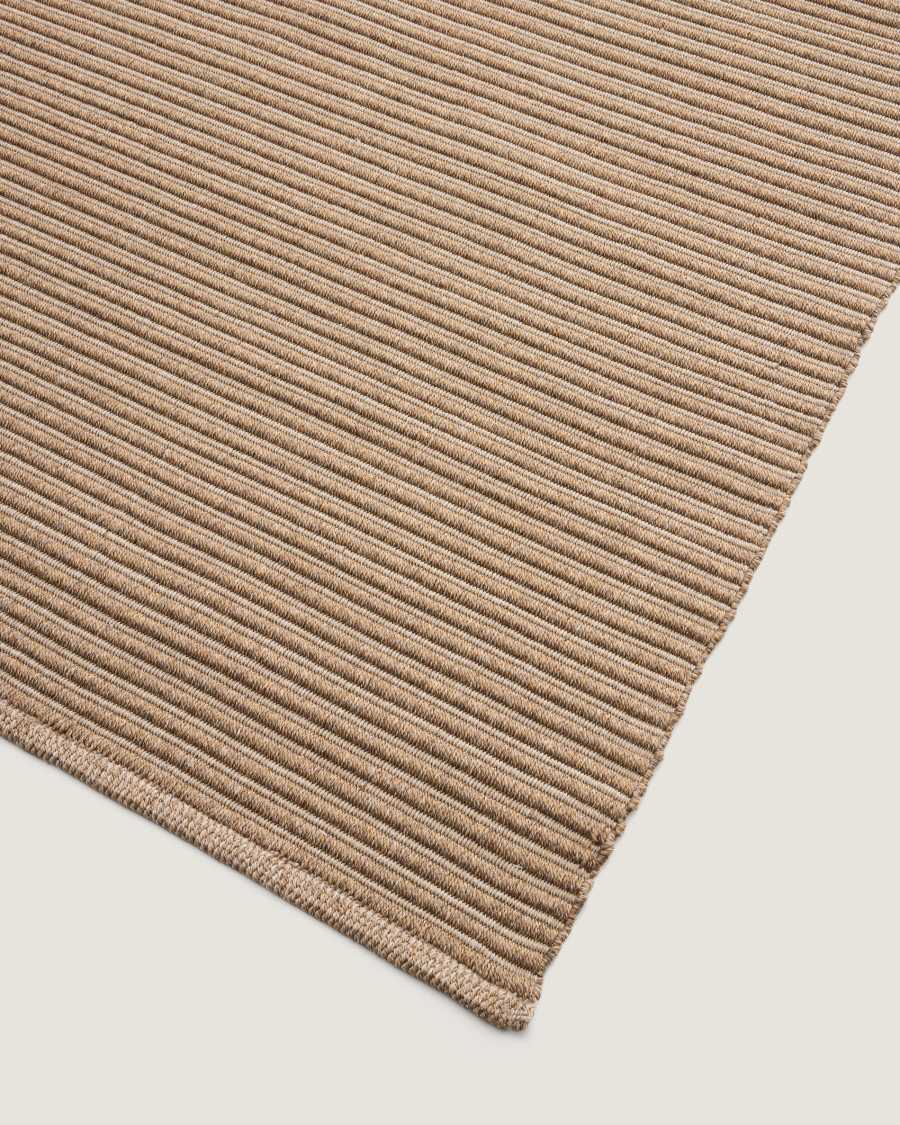 Teppich Japandi Synthetisch Beige 200x300 cm
