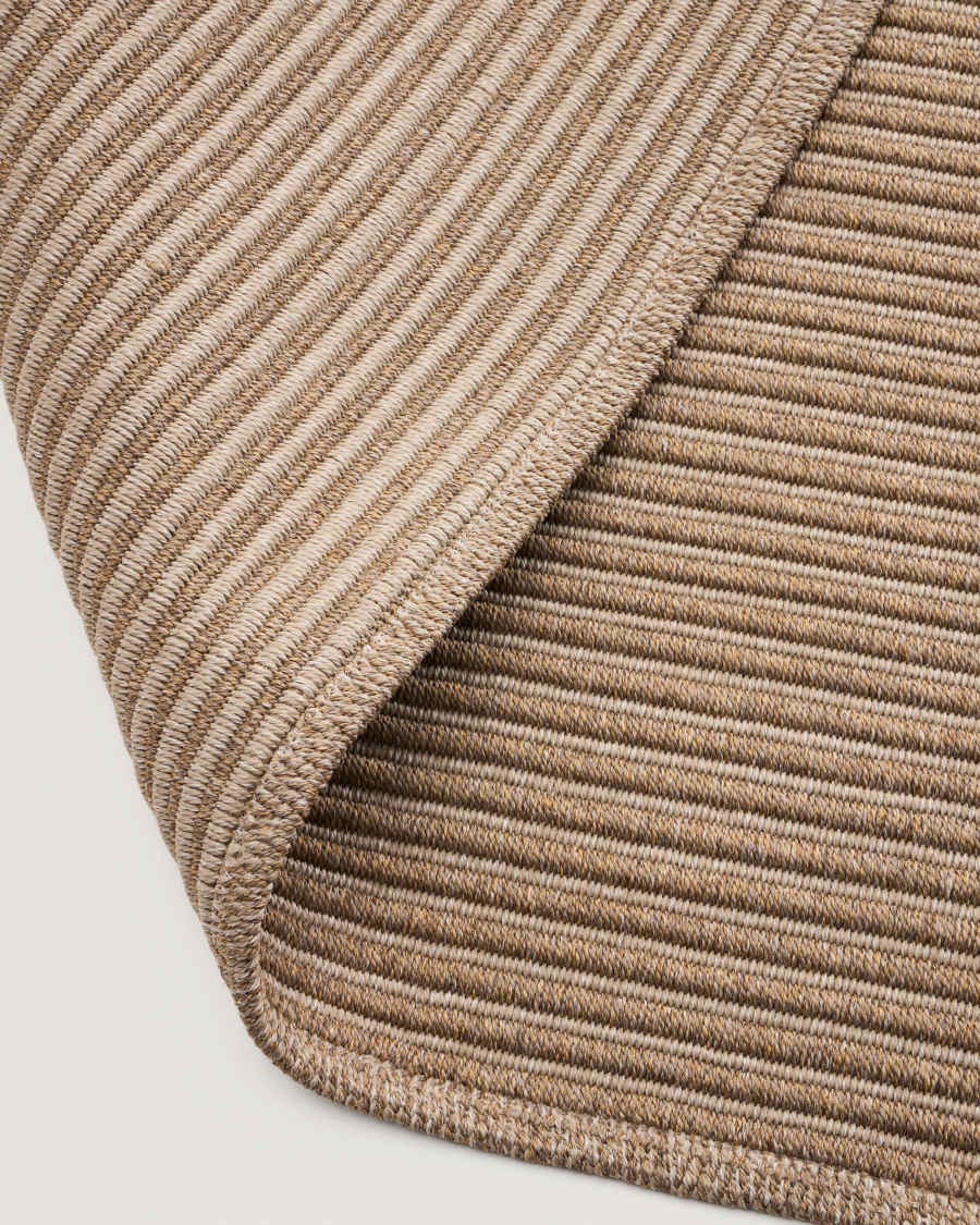 Teppich Japandi Synthetisch Beige 200x300 cm