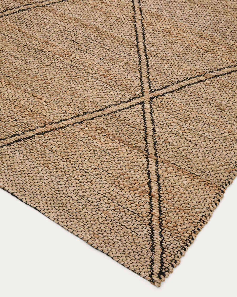 Teppich Japandi Jute 200x300 cm