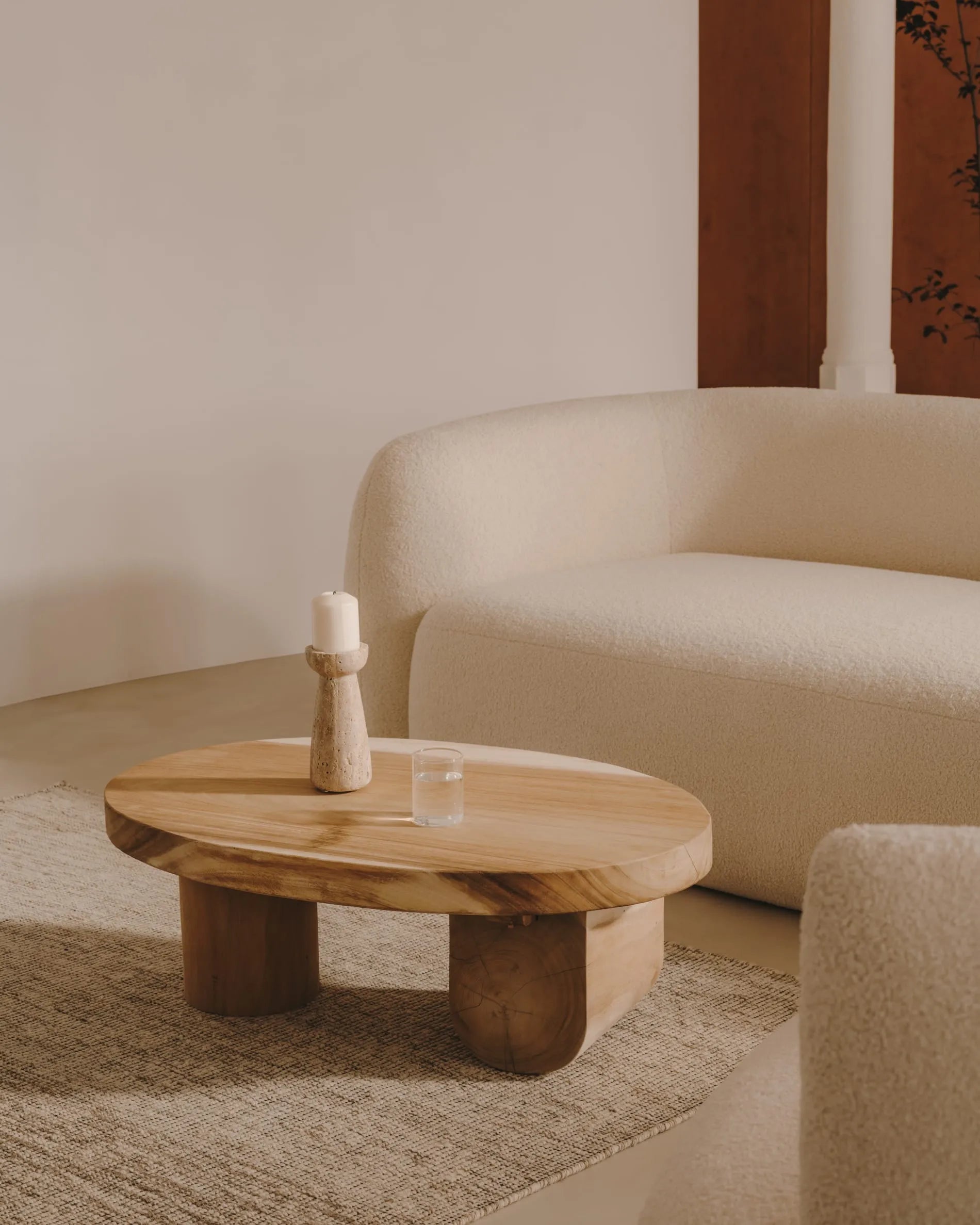 Japandi Couchtisch aus Treibholz