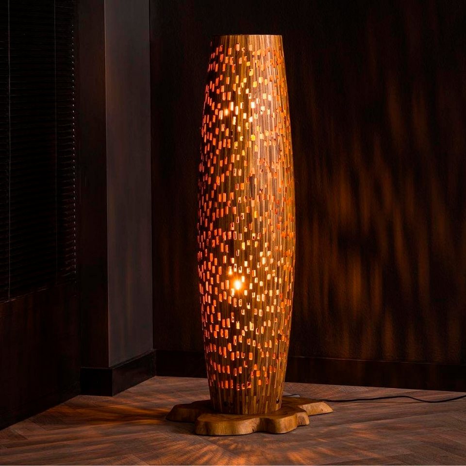 Japandi Stehlampe Natur