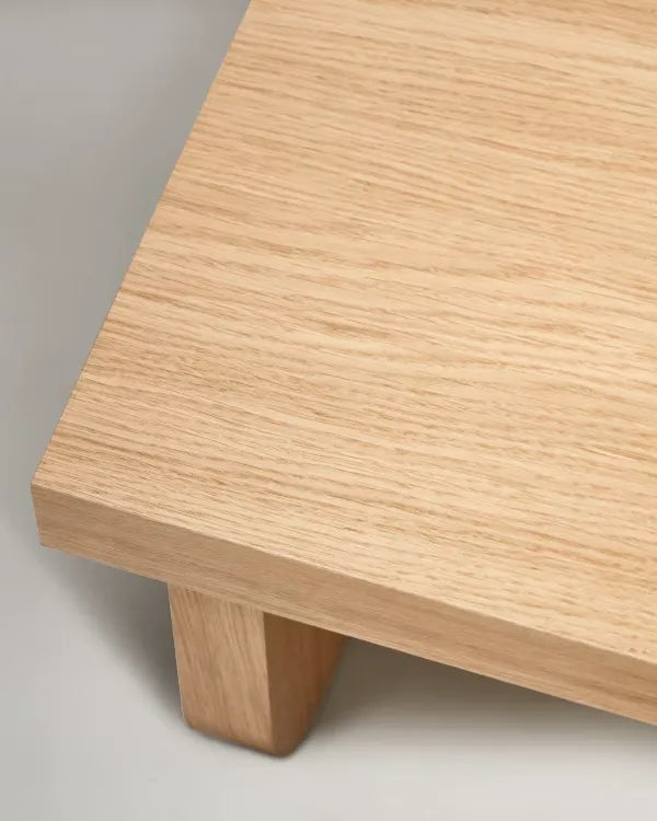 Japandi Couchtisch Niedrig Modern Wohnzimmer Holz Design