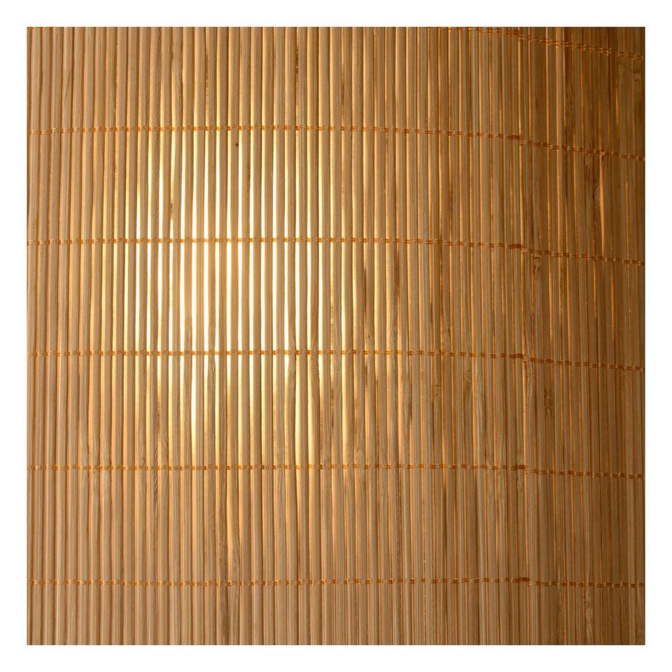 Wandleuchte Japandi Schwarz Natur aus Holz und Metall