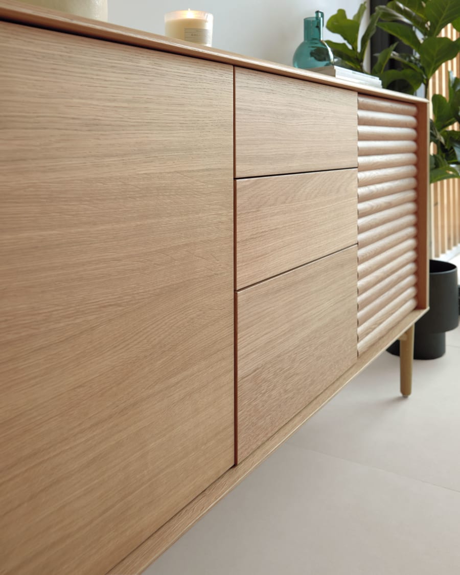 Japandi Sideboard mit Schubladen