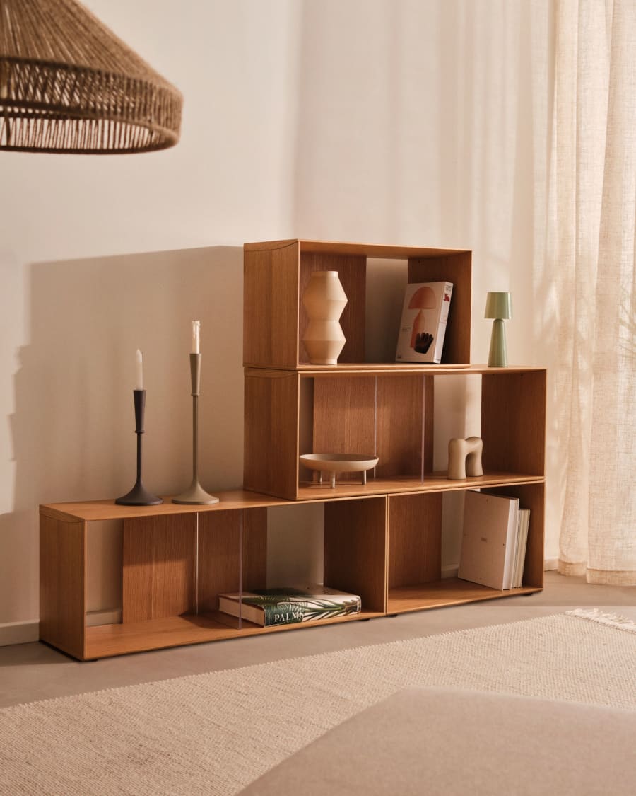 Japandi Regalset – Modernes Wandregal im Japandi-Stil
