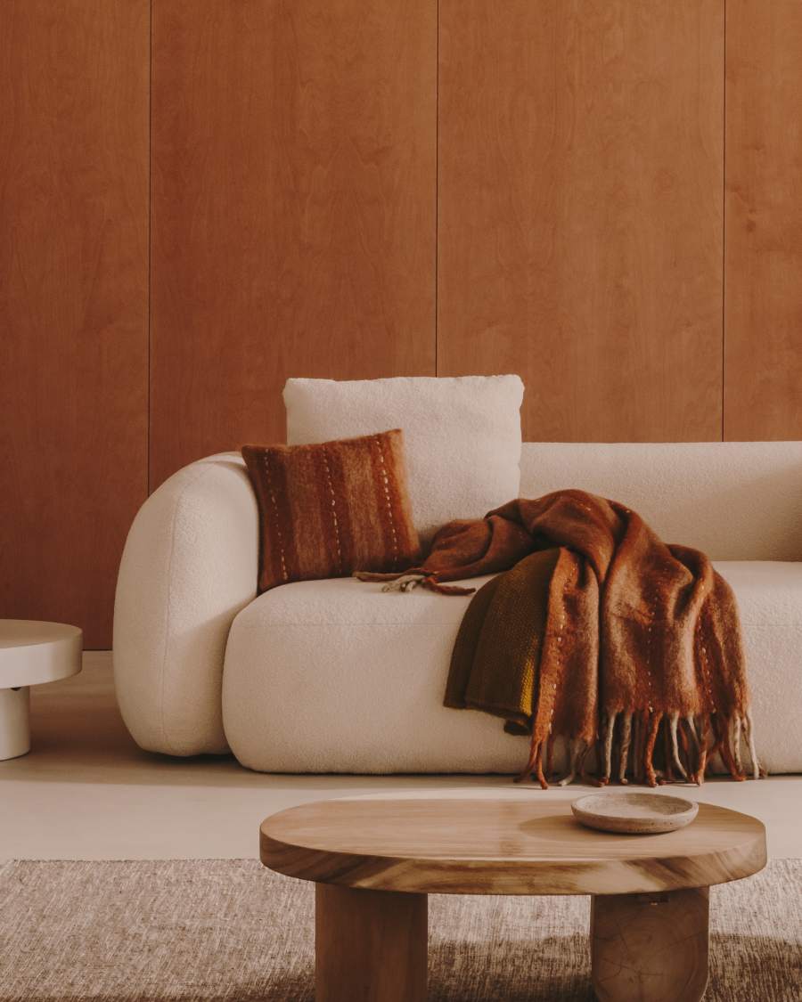 Couchtisch Japandi Mungurholz 90x60 cm
