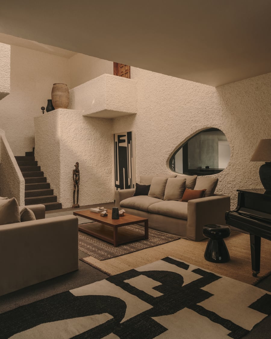 Japandi Couchtisch Rechteckig