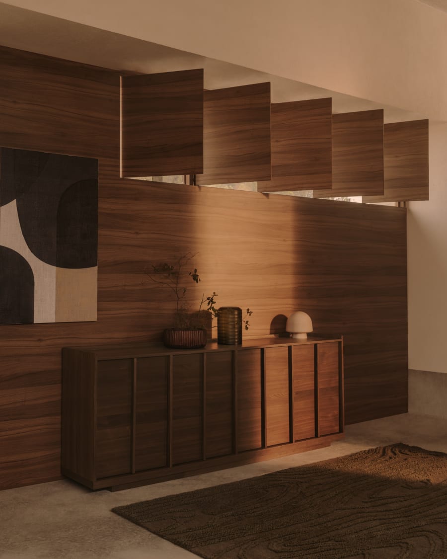 Langes Japandi Sideboard