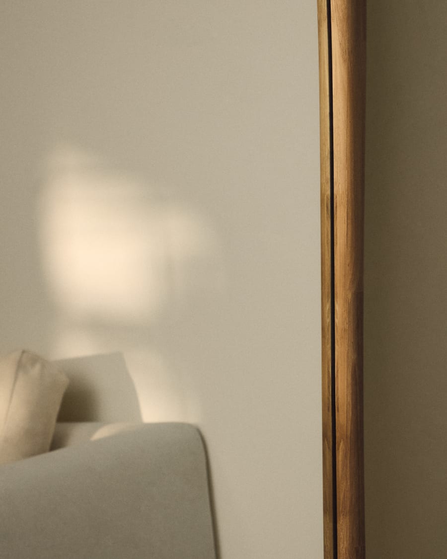 Japandi Standspiegel Ganzkörperspiegel