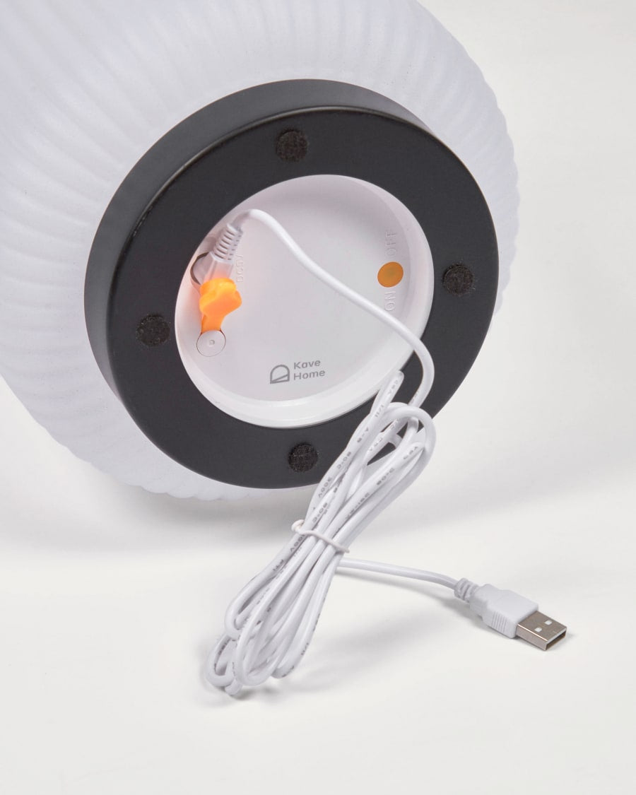 Japandi Tischleuchte für Außen