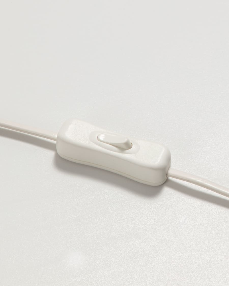 Terrakotta Keramik Japandi Tischlampe