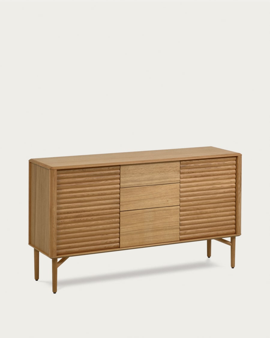 Japandi Holz Sideboard
