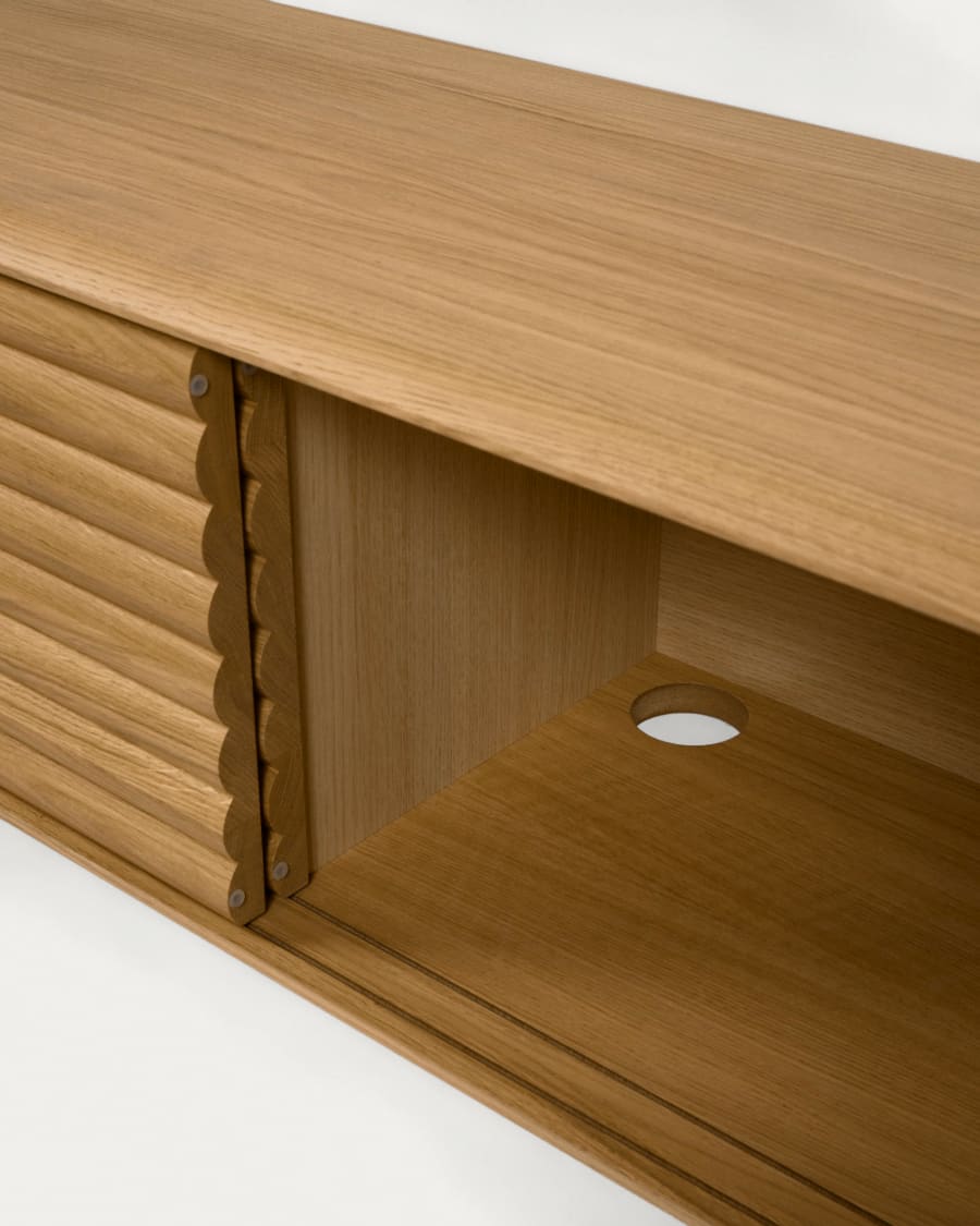 Japandi TV-Schrank | Modernes Lowboard im Japandi-Stil