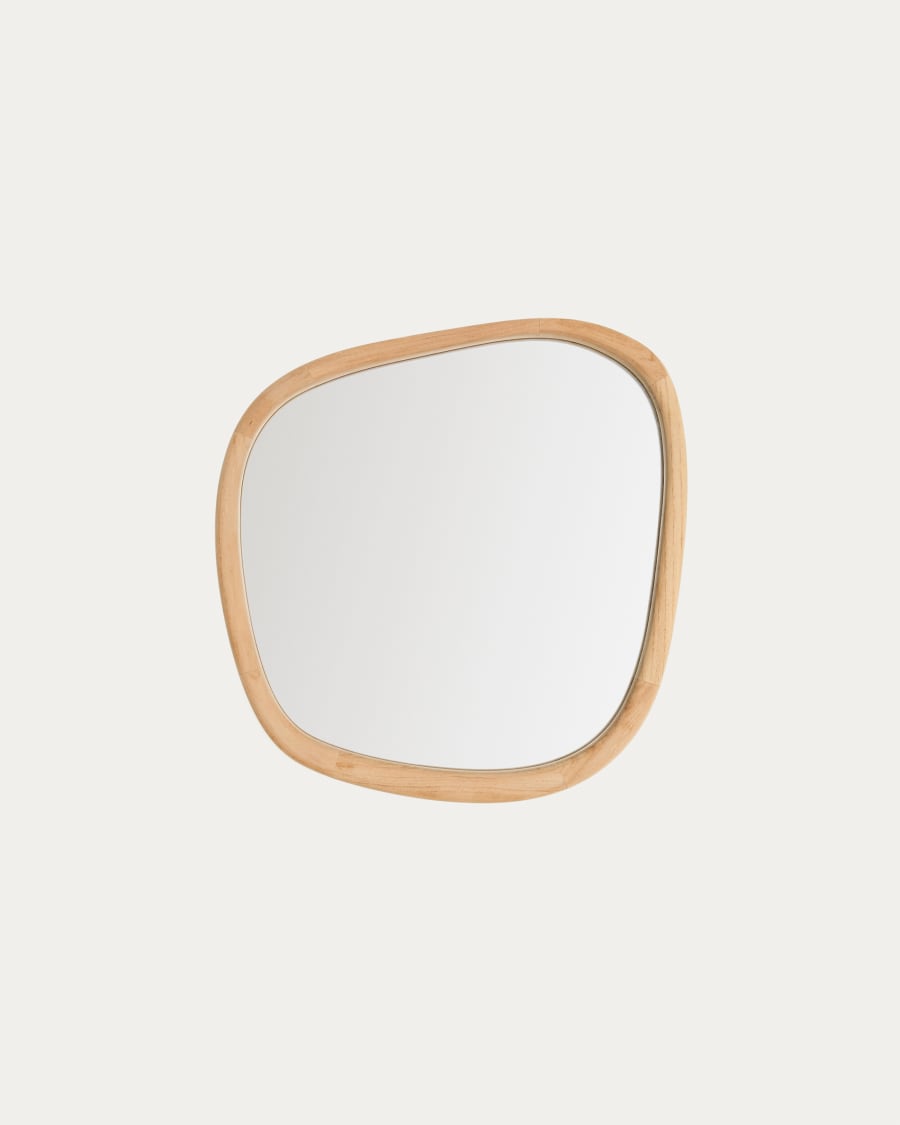 Japandi Spiegel mit organischer Form