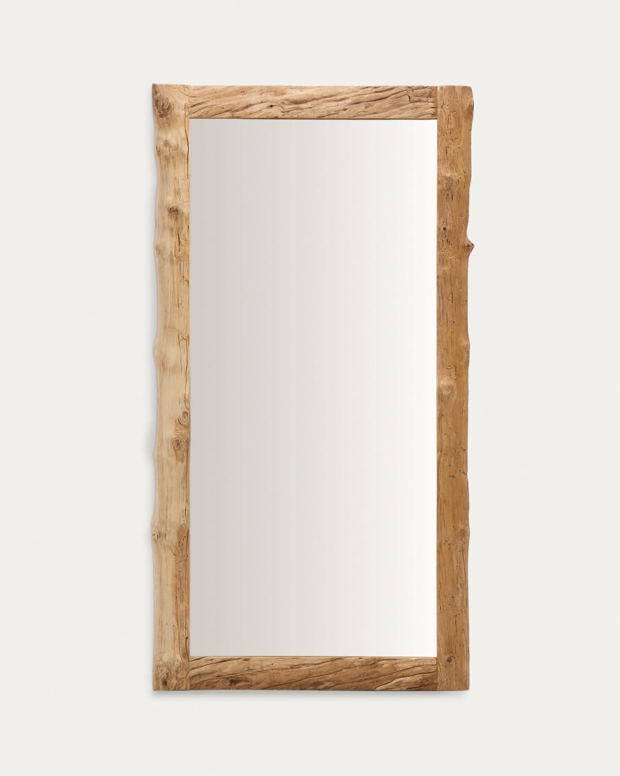 Spiegel Japandi Holz 105 x 200 cm