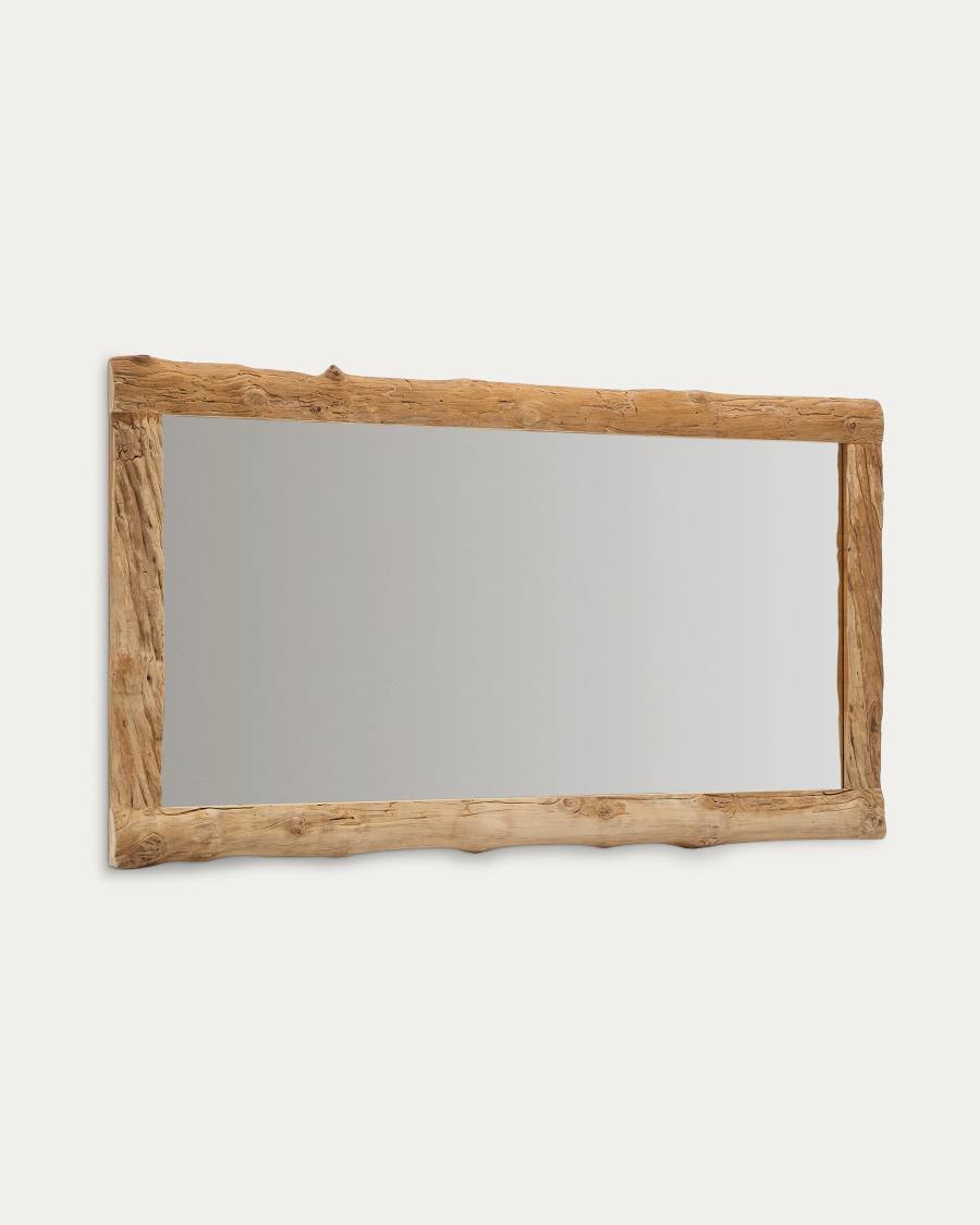 Spiegel Japandi Holz 105 x 200 cm