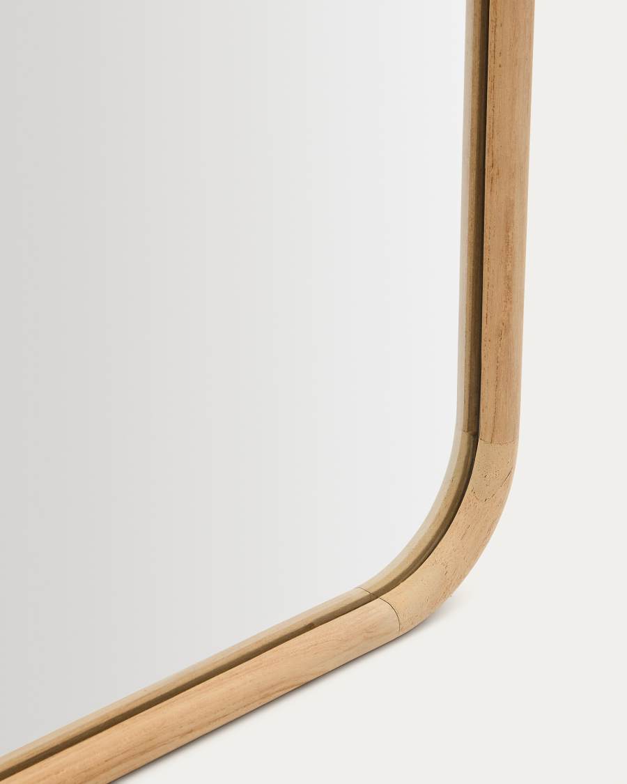 Spiegel Japandi Teakholz 54x154 cm