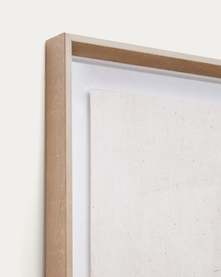 Abstraktes Japandi Gemälde