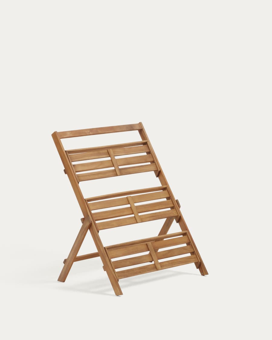 Regal Japandi Akazienholz Outdoor 70x85 cm