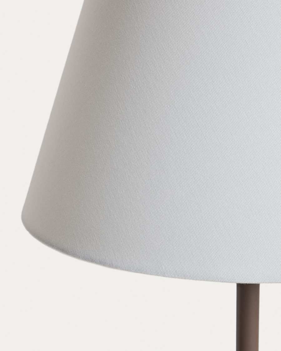 Stehlampe Japandi Metall Antikbraun