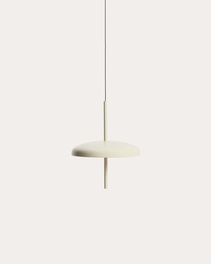 Deckenleuchte Japandi Aluminium Hellgrau Tragbar 16 cm