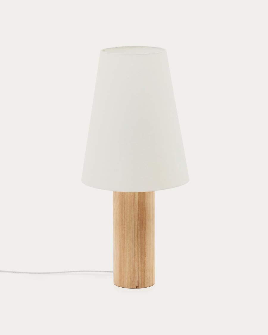 Stehlampe Japandi Massivholz Natur